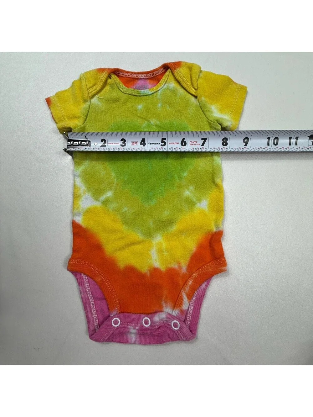 Carter's Child of Mine Tie-Dye Baby Bodysuit 0-3 Months